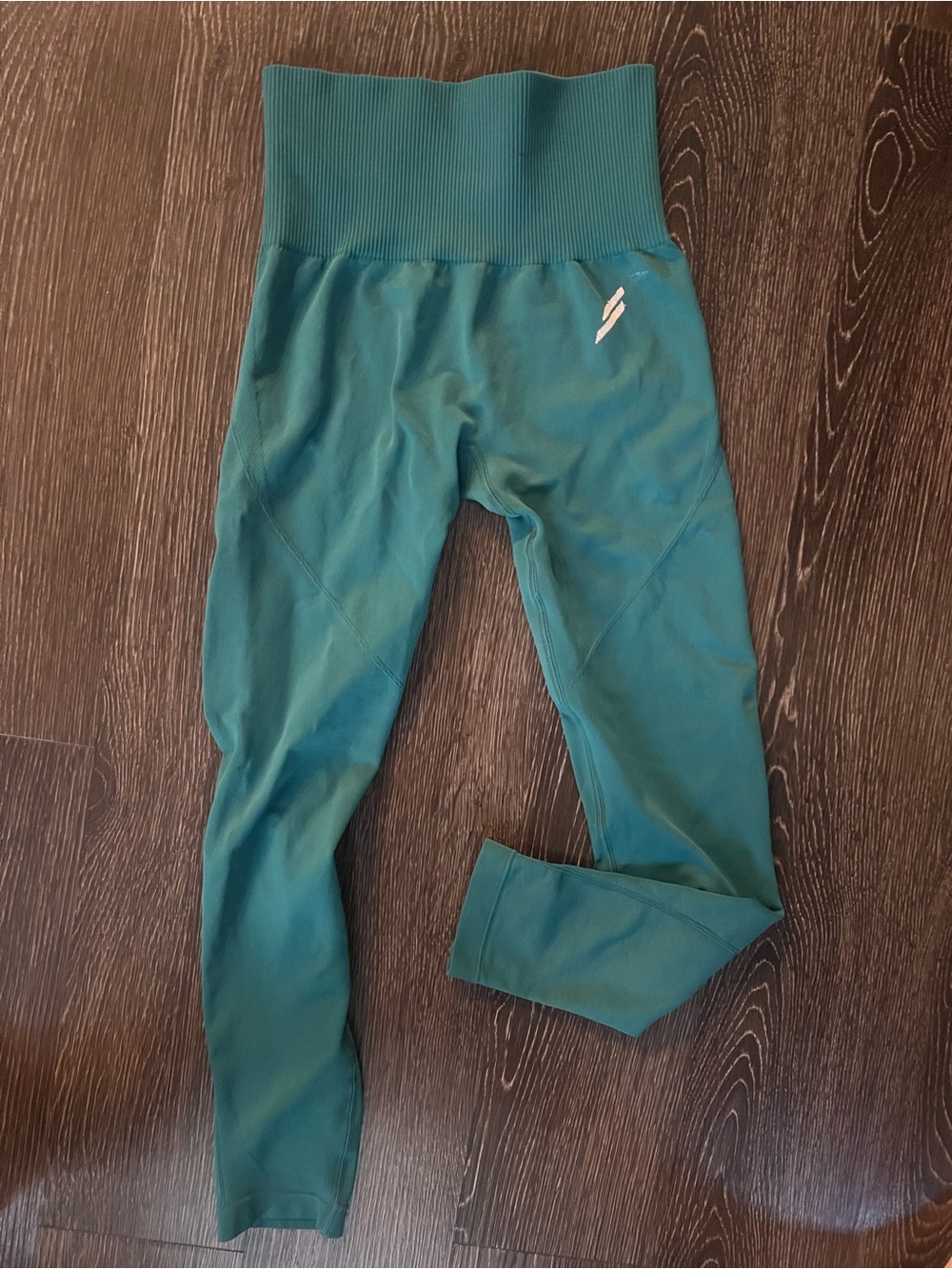 DOYOUEVEN Teal Kids Leggings